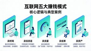 Read more about the article 一文看懂所有互联网赚钱方式